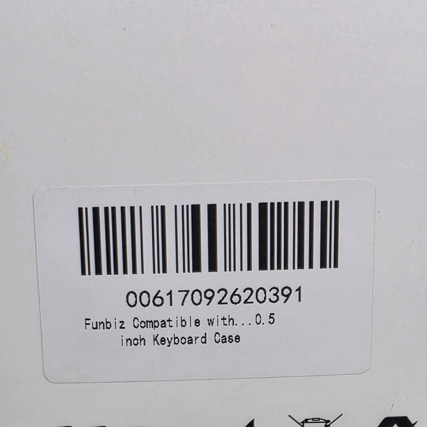 NIB New Funbiz Wireless Magnetic Keyboard Case Compatible with IPad 7,8,9 and iPad Air 3/pro 10.5in