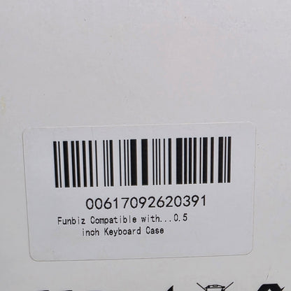 NIB New Funbiz Wireless Magnetic Keyboard Case Compatible with IPad 7,8,9 and iPad Air 3/pro 10.5in