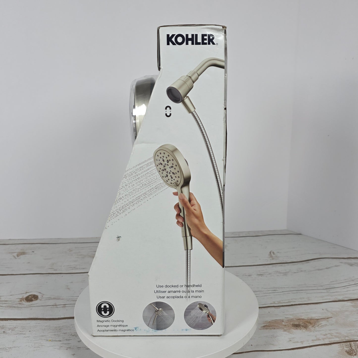 NIOP New KOHLER Ashan Multifunction Handshower Brushed Nickel R27874-G-BN