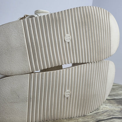 NWT New Women's A New Day Jonie Sandals Off White 11M Chunky F16898276