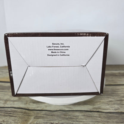 NIOB Secura French Press Coffee Maker SFP-34DS 34-Ounce 1000ML Stainless Steel 304