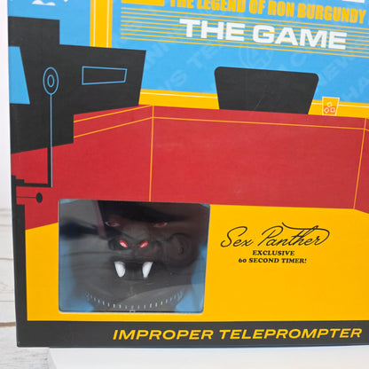 New Anchorman: The Legend of Ron Burgundy The Game Improper Teleprompter Sex Panther Timer