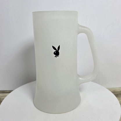 Vintage 6.5" Frosted Playboy Bunny Mug