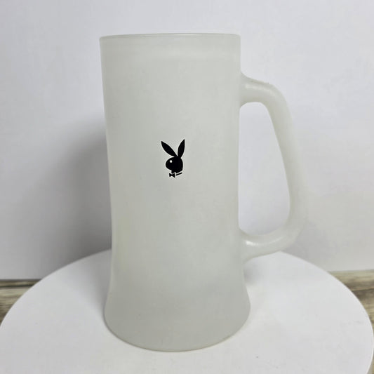 Vintage 6.5" Frosted Playboy Bunny Mug