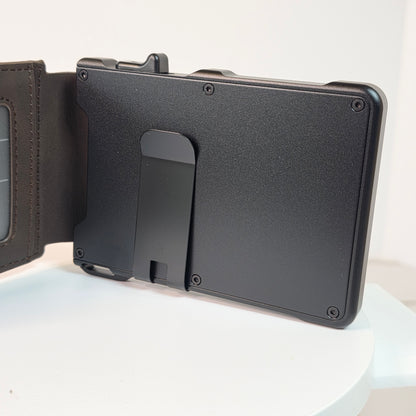 New KIMVES  Minimalist Airtag Wallet Coffee Brown