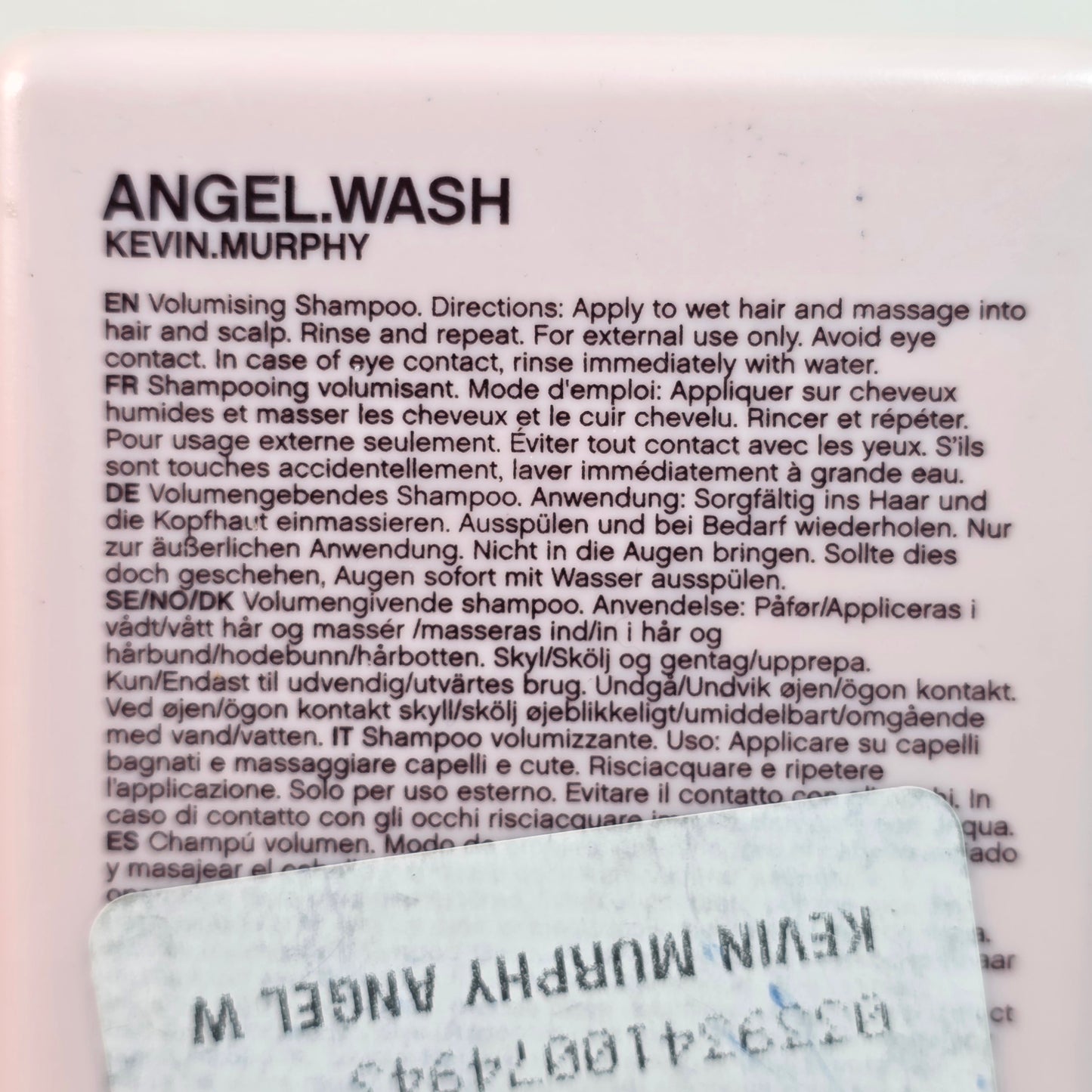 New Kevin.Murphy Angel Wash Volumising Shampoo for Coloured Hair