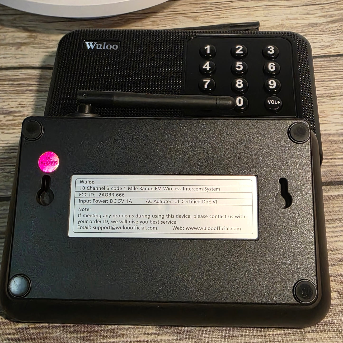 NIOB New Wuloo Wireless Intercom System