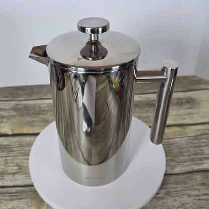 NIOB Secura French Press Coffee Maker SFP-34DS 34-Ounce 1000ML Stainless Steel 304