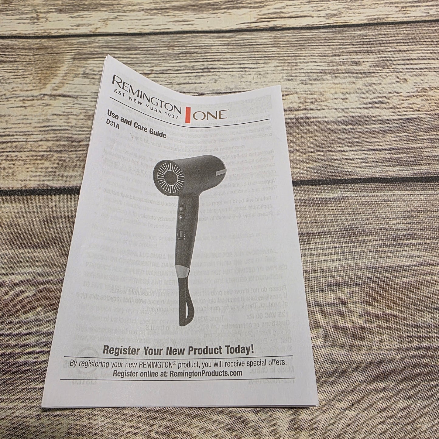 NIOB New Remington One Multi-Style Hair Dryer Black