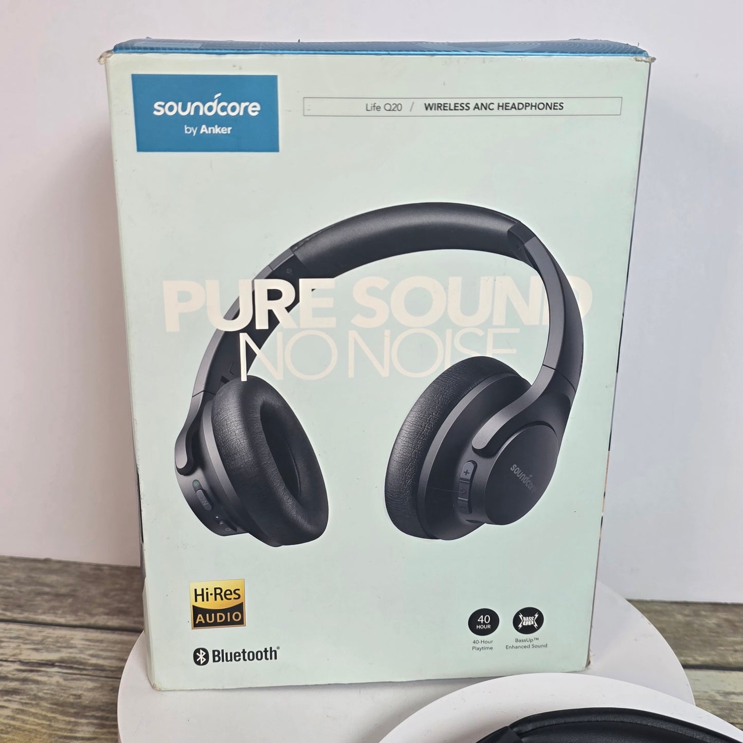 NIOB New Soundcore by Anker Life Q20 Wireless ANC Headphones