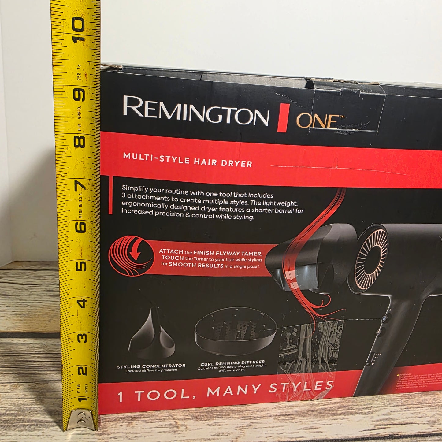 NIOB New REMINGTON One Multi-Style Hair Dryer D31A Black