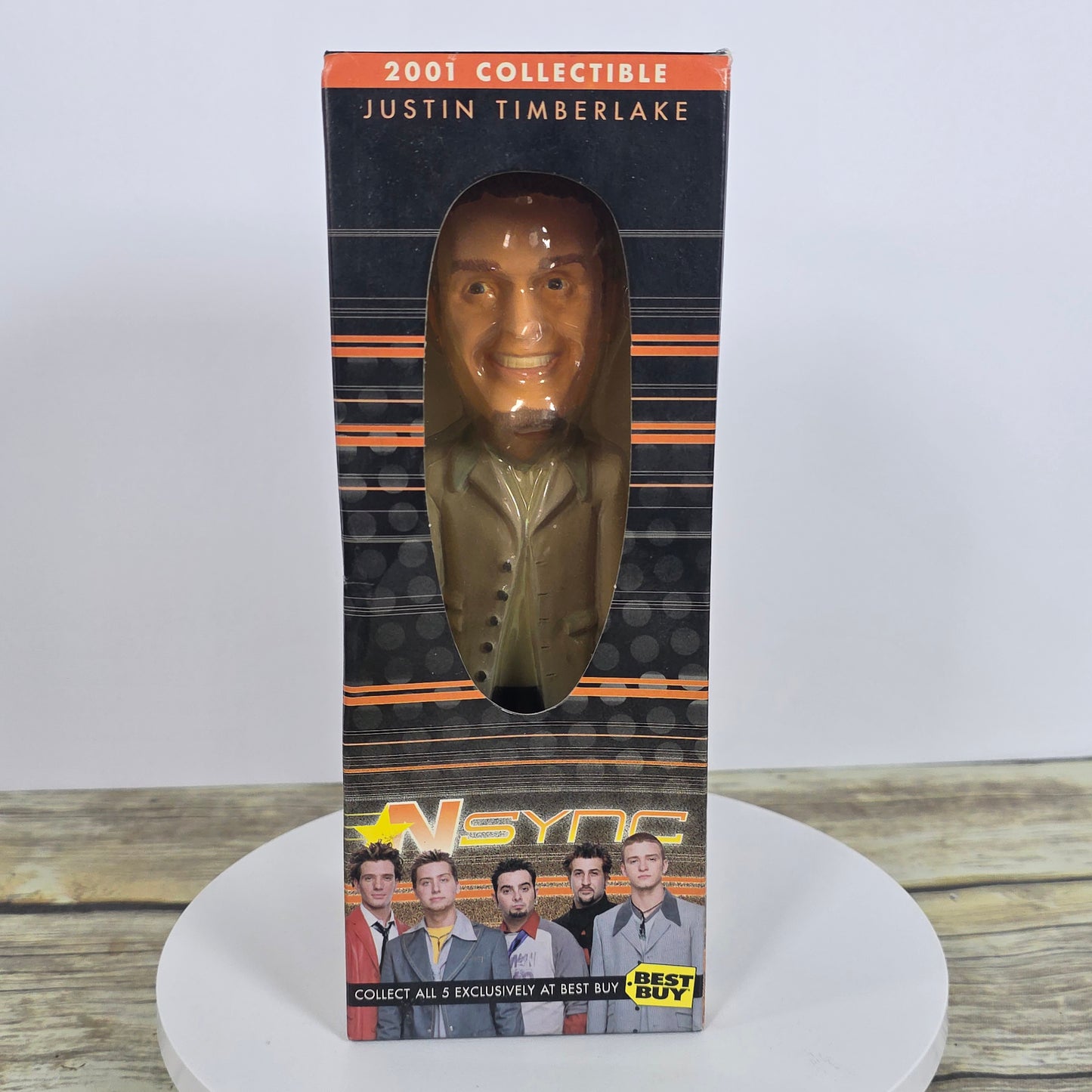 Vintage Collector's Best Buy 2002 Justin Timberlake Bobblehead