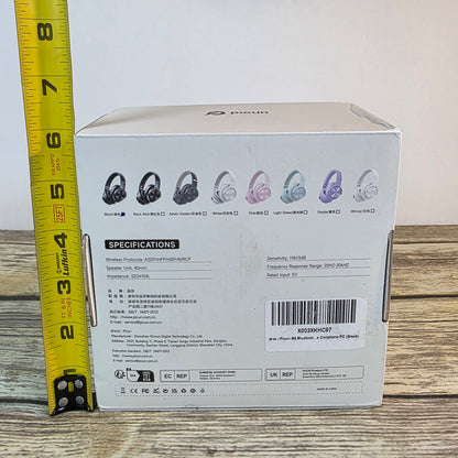 NIOB New Picsun B8 Wireless Over Ear Headphones Black