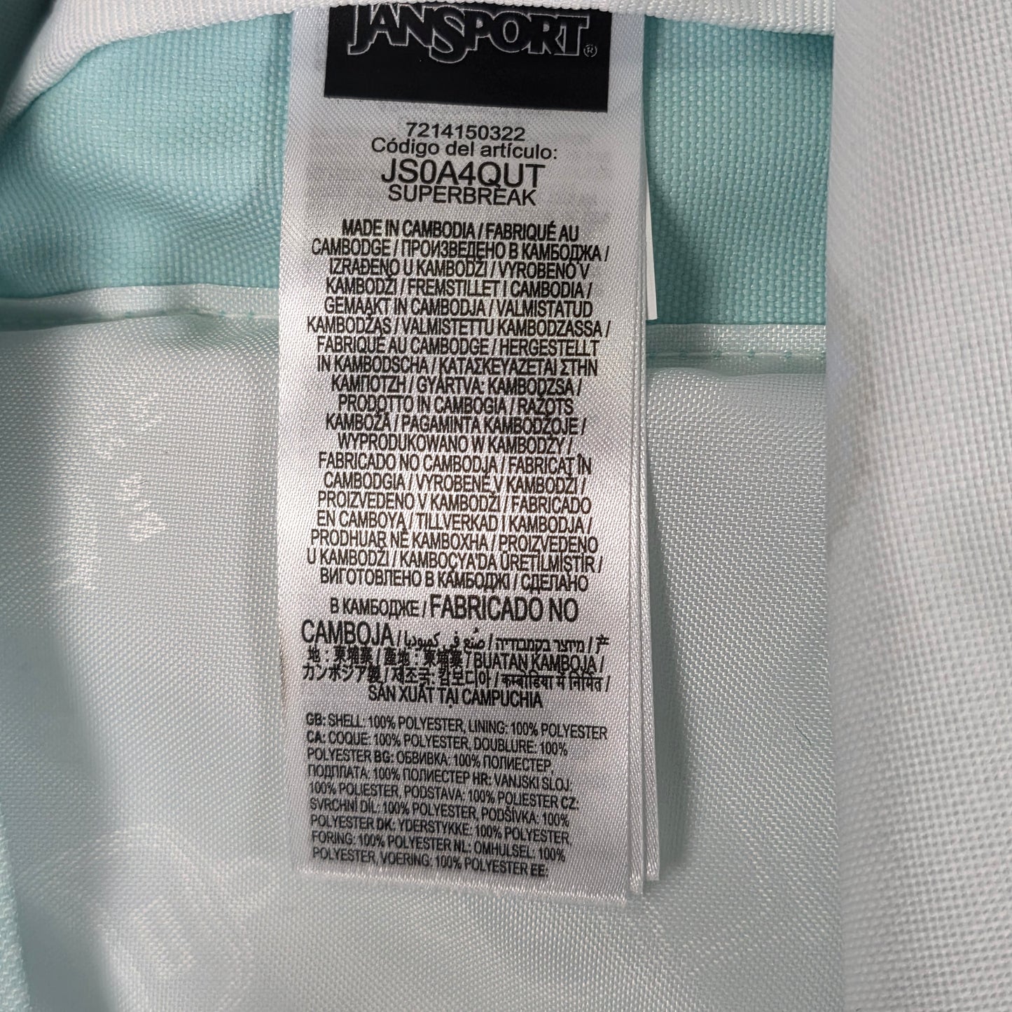 NWT New JANSPORT Backpack Superbreak JS0AQUT Emojis