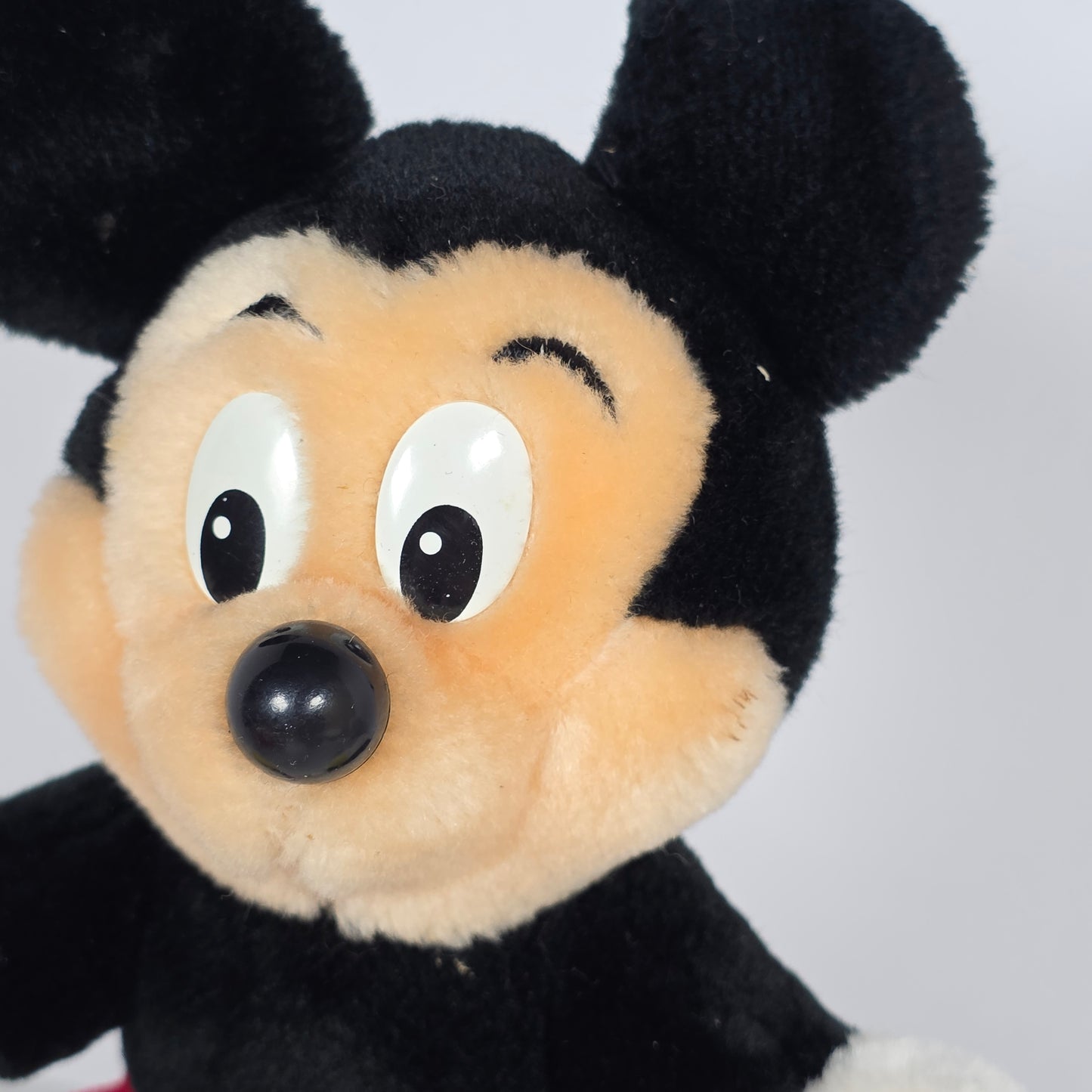 Vintage Walt Disney Plush Characters Mickey Mouse Donald Duck Goofy Pinocchio