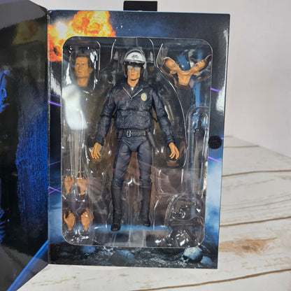 New NECA Reel Toys Terminator 2 Judgment Day Action Figure T-1000 Motorcycle Cop