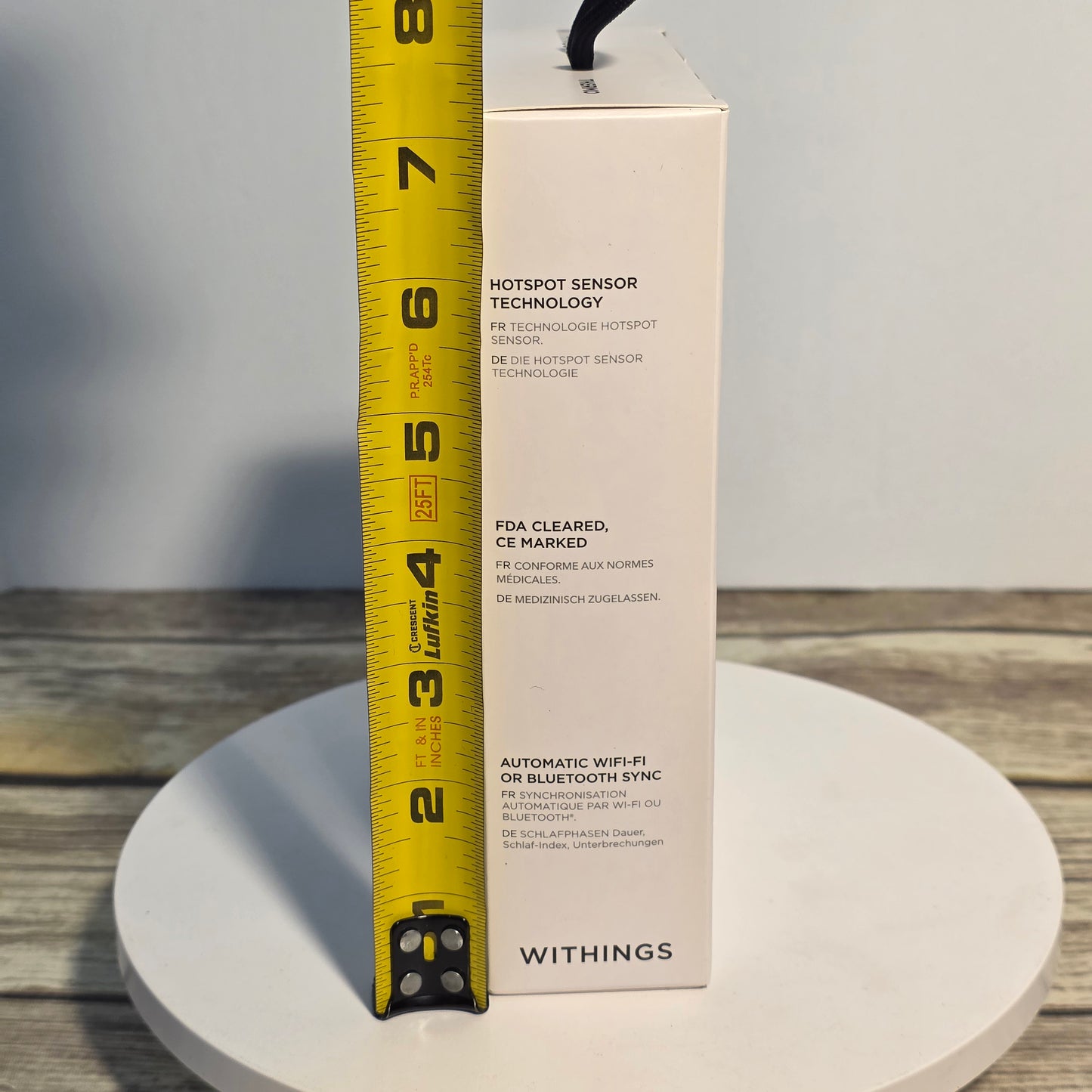 NIB New WITHINGS THERMO Smart Temporal Thermometer