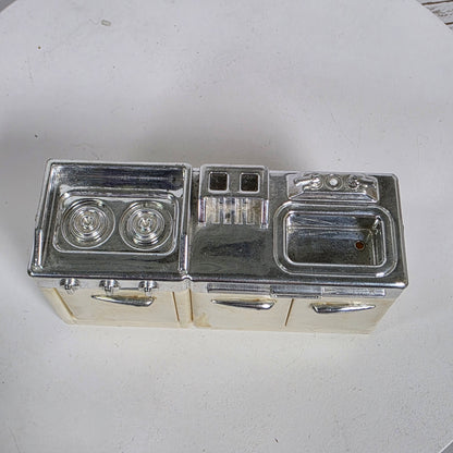 Vintage 50s Club Hello Street Miniature Kitchen Counter Stove Sink  Epoch Co., LTD