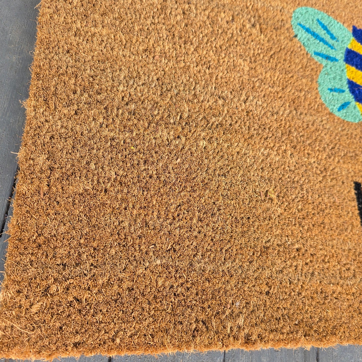 NWT New Cute Sun Squad Bee Kind Doormat 18x30"