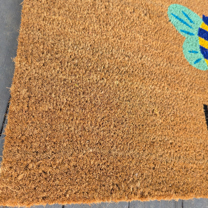 NWT New Cute Sun Squad Bee Kind Doormat 18x30"