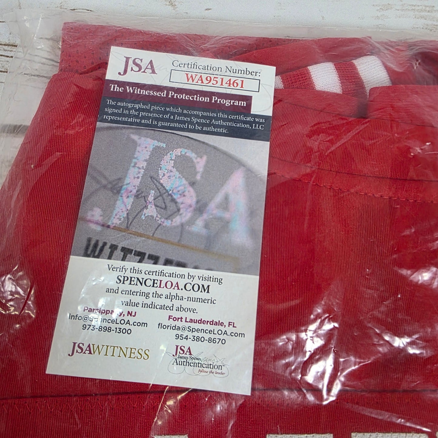 Brandon Aiyuk Signed Autographed Jersey JSA Certified