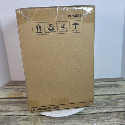 NIB New DREO BaristaMaksr Milk Frother Model No. DR-KMF001 Stainless Steel