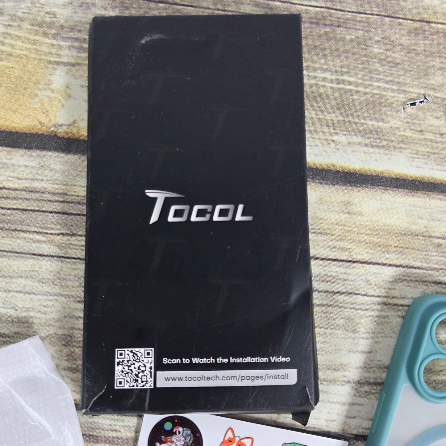 NIOB New TOCOL iPhone 16 MS 1+2 Magnetic Teal Phone Case