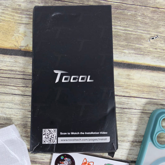 NIOB New TOCOL iPhone 16 MS 1+2 Magnetic Teal Phone Case