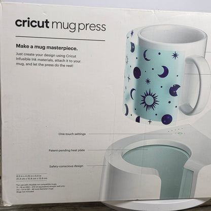 NIB New Cricut Mug Press Heat Press Sealed 2007804