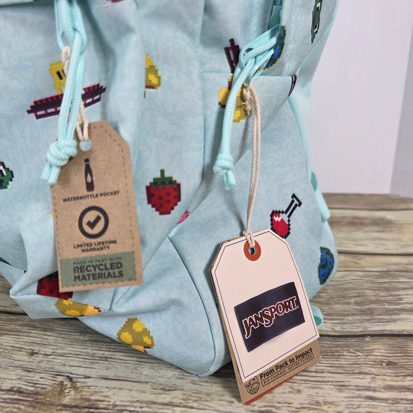 NWT New JANSPORT Backpack Superbreak JS0AQUT Emojis