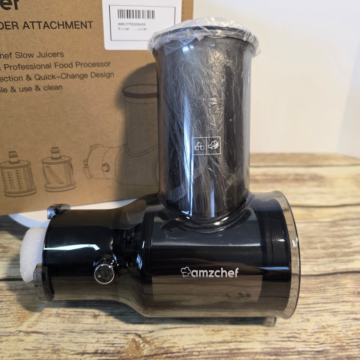NIB New Amzchef Slicer/Shredder Attatchment Model P-001