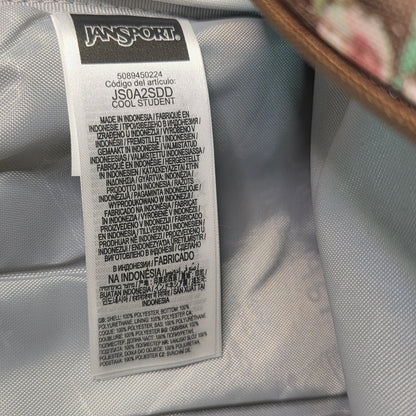 NWT New JANSPORT Painterly Mushrooma Cool Student JS0A2SDDGX1 Backpack