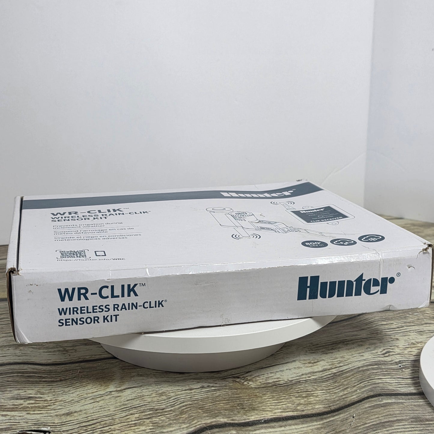 NIB New Hunter Sprinkler WR-CLIK Wireless Rain-CLIK Sensor Kit