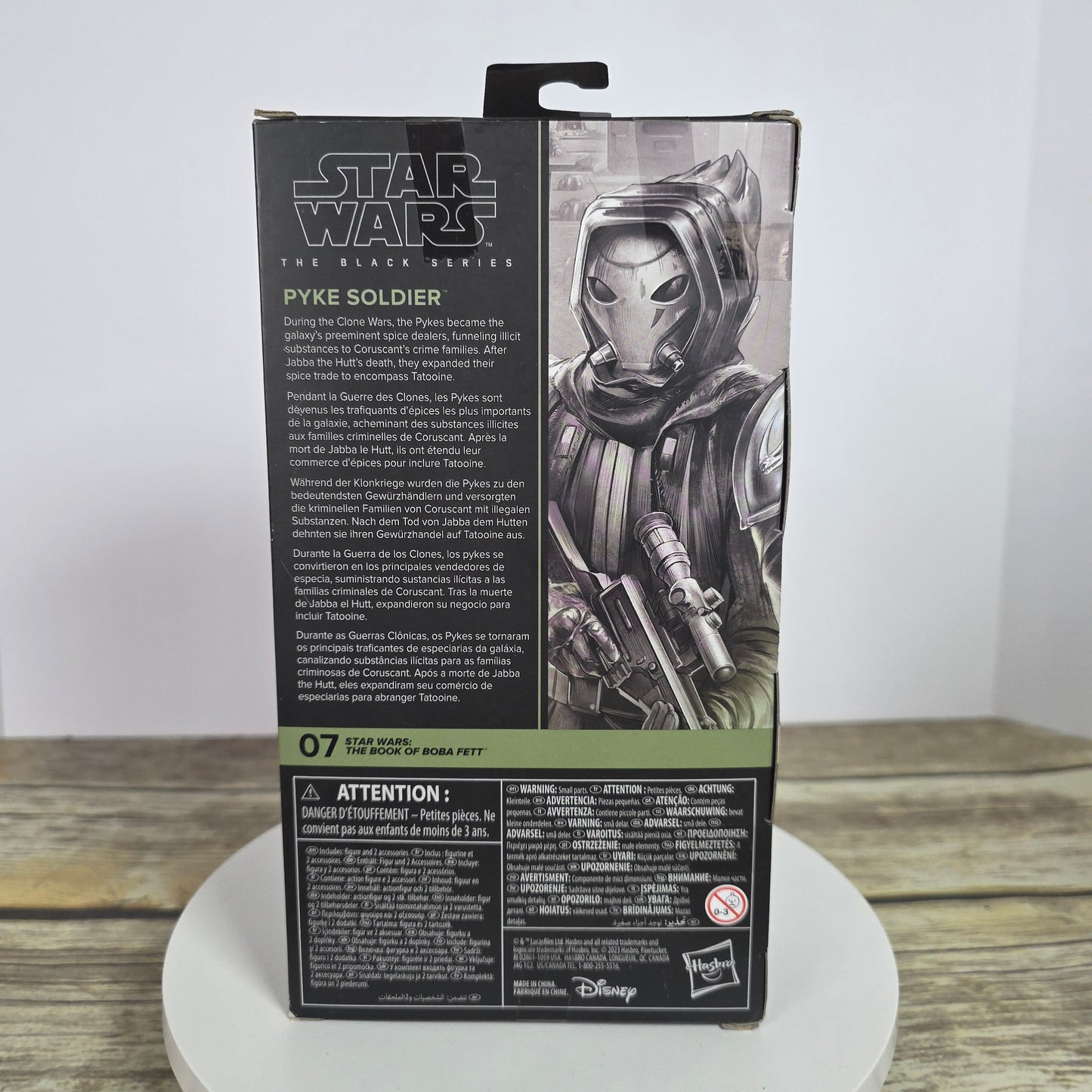 NIB New Star Wars The Black Series The Book of Boba Fett Pyke Soldier F9983