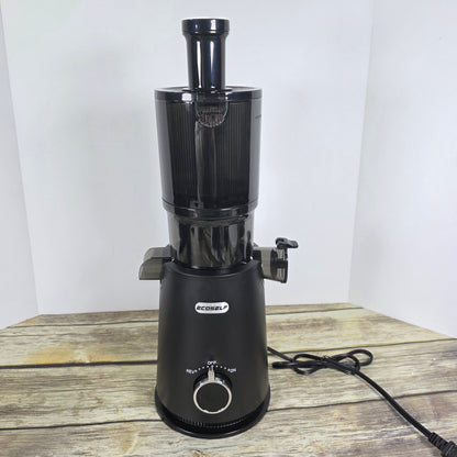 NIOB New Ecoself Big Mouth Slow Juicer Black SJ-050C