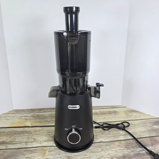 NIOB New Ecoself Big Mouth Slow Juicer Black SJ-050C