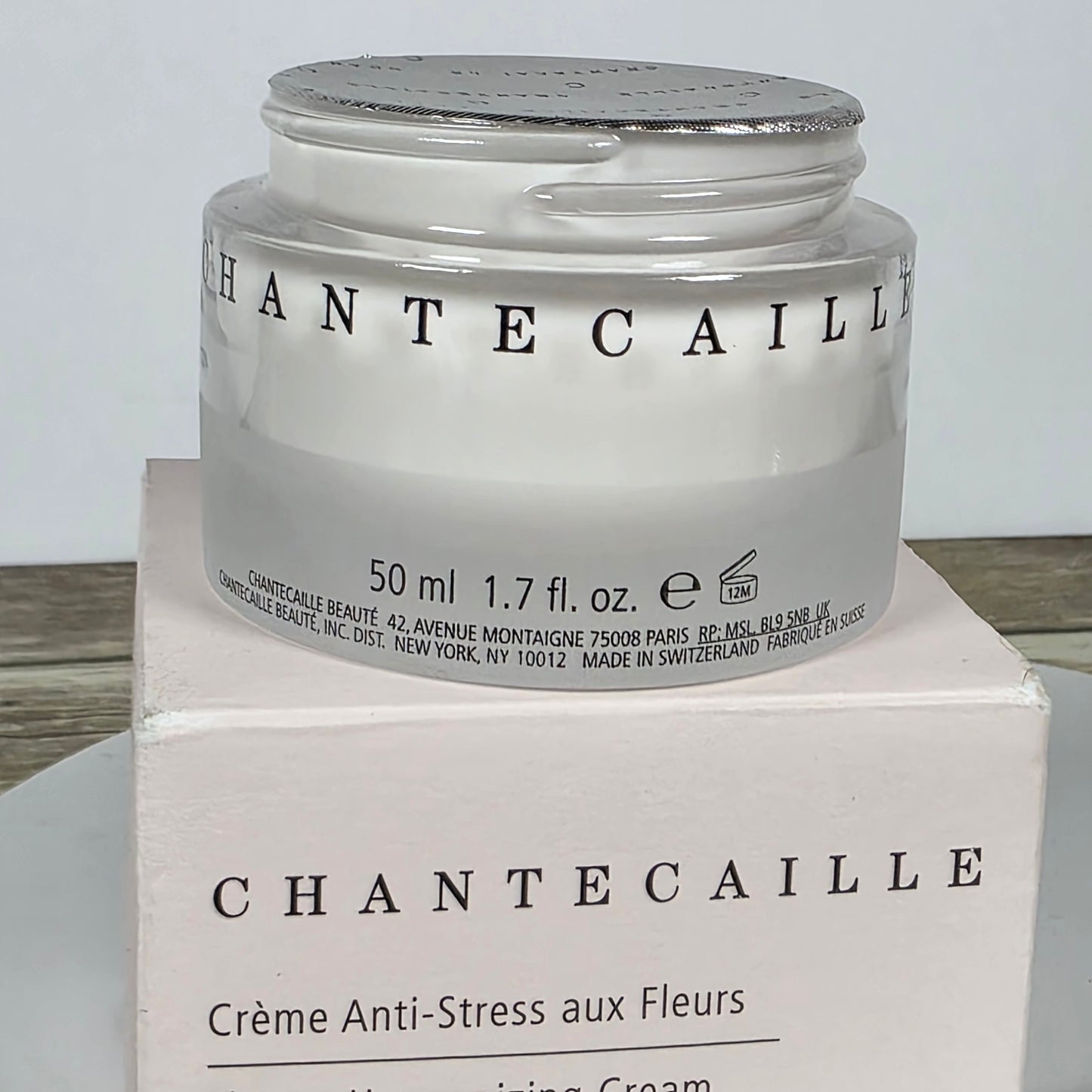 NIB New CHANTECAILE Cremer Anti-Stress aux Fleurs Sealed