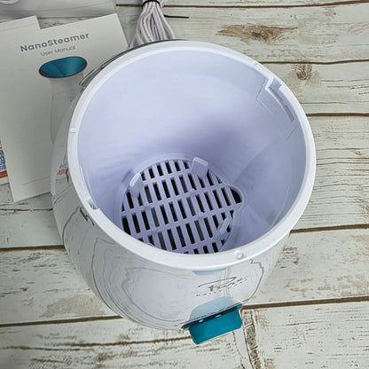 NIOB New Pure NANOSTEAMER  3-in-1 Ionic Facial Steamer Towel Warmer Humidifier PDC-4001