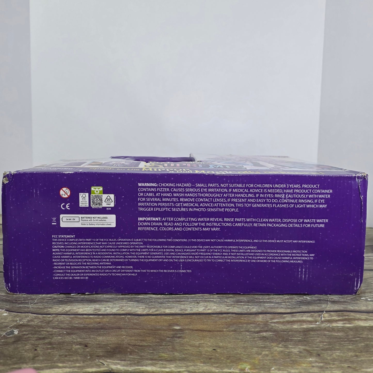 NIB New Magic Mixies Pixie Supremes Talking Magic Mirror 10" Doll