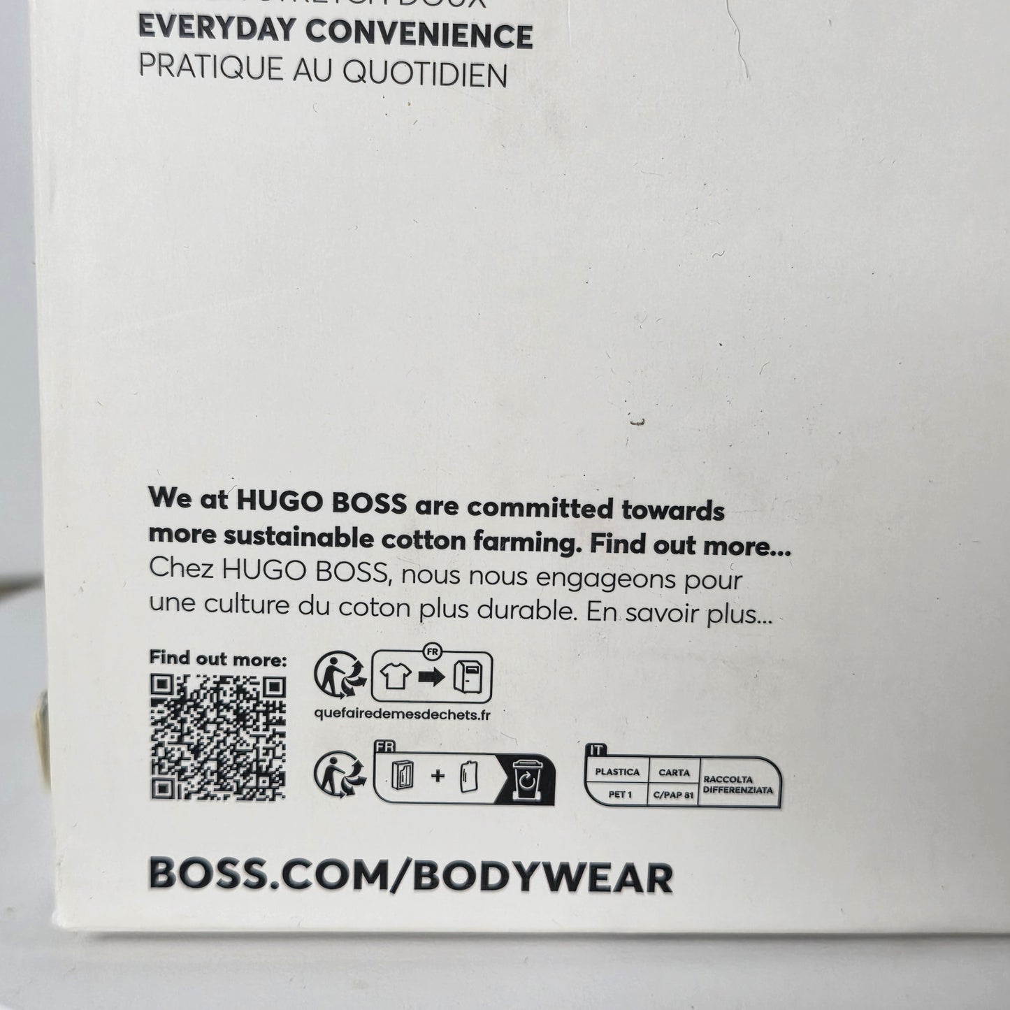 NIOP New Men's BOSS Essential Boxers Small 5 Pack