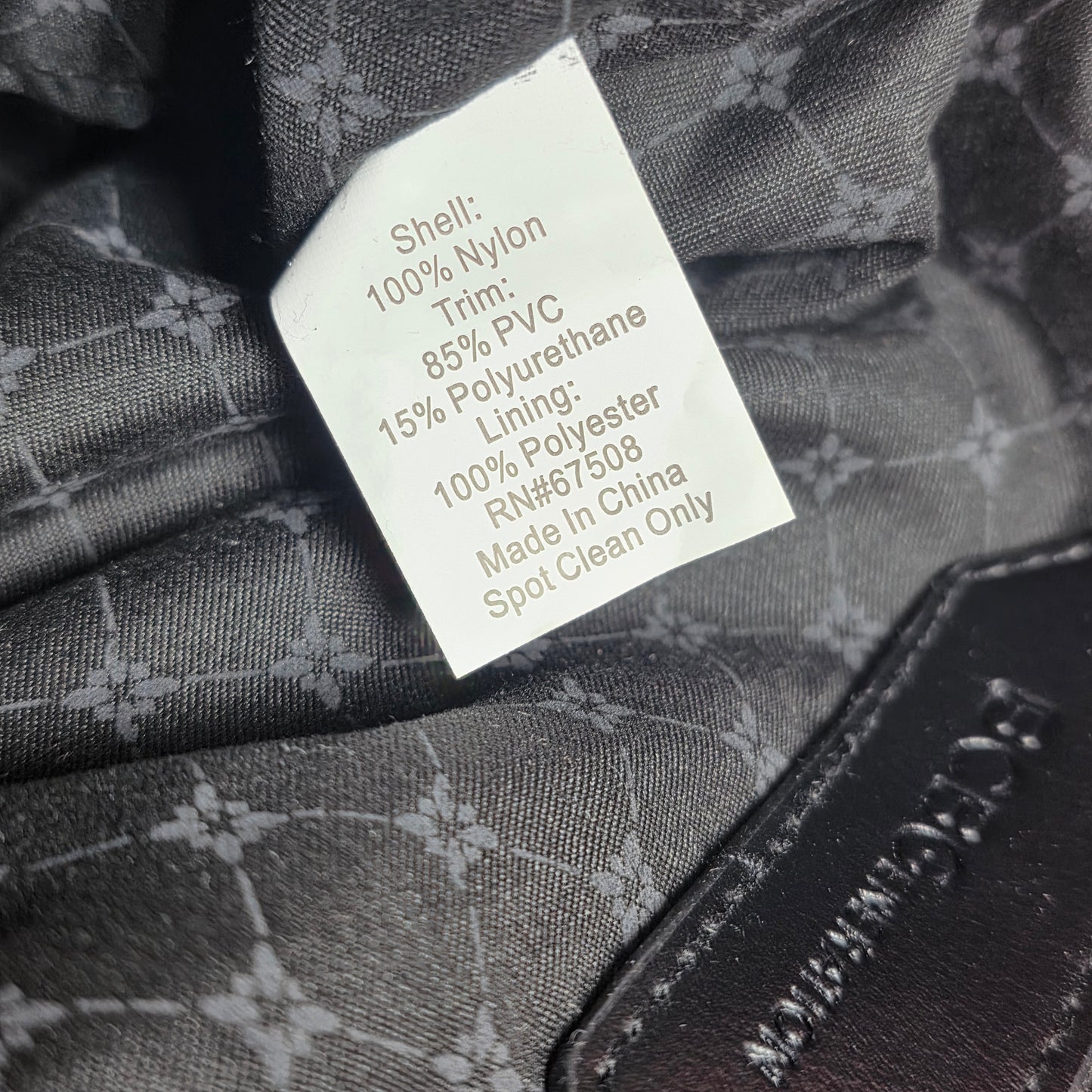 NWT New BCBG Generation Hot Pink Puffy Vinyl GN22374 2-in-1 Convertible Bag