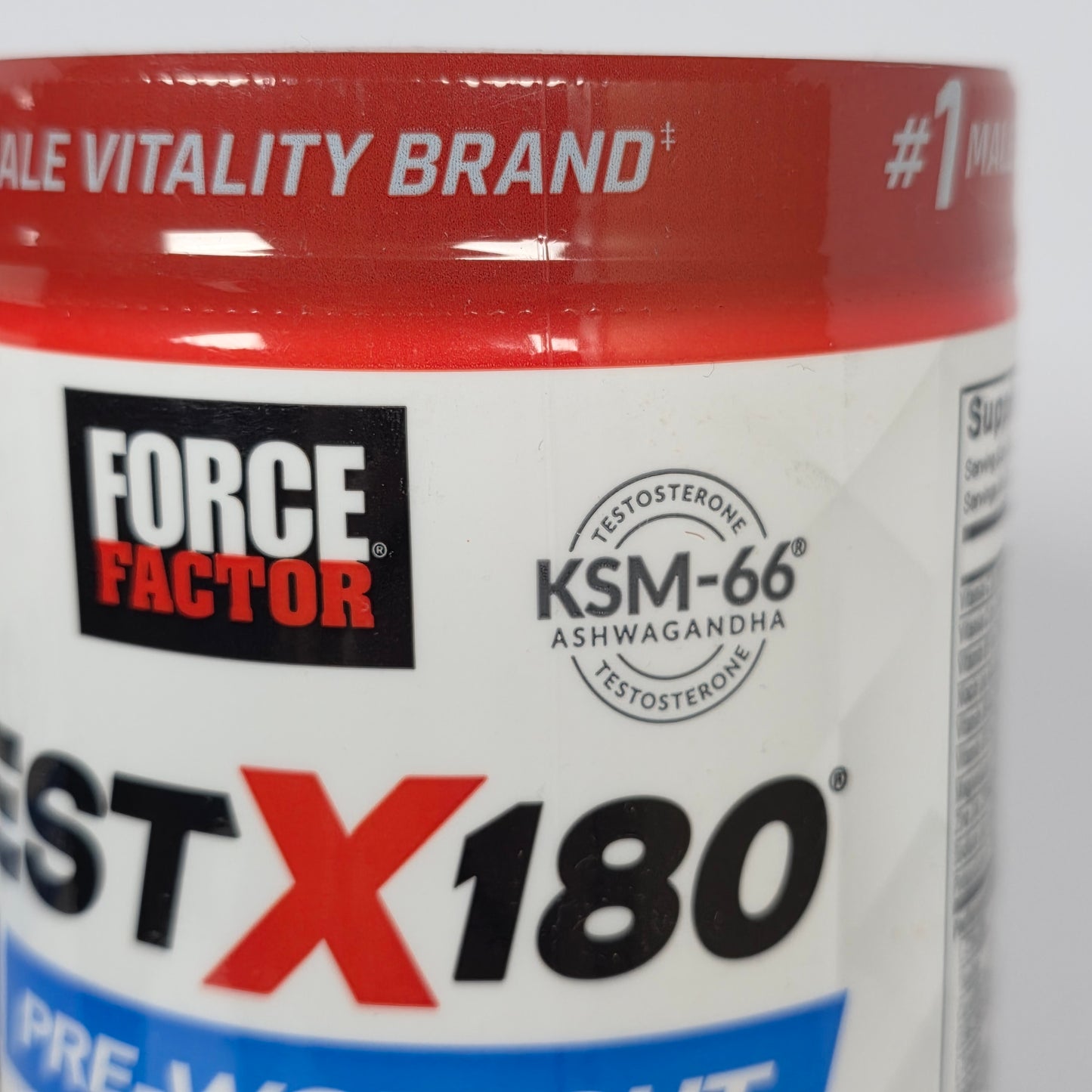 Lot of 8 New Containers FORCE FACTOR TESTX180 Pre-Workout Fruit Punch Flavor Net Wt 14.7 oz 30 Servings