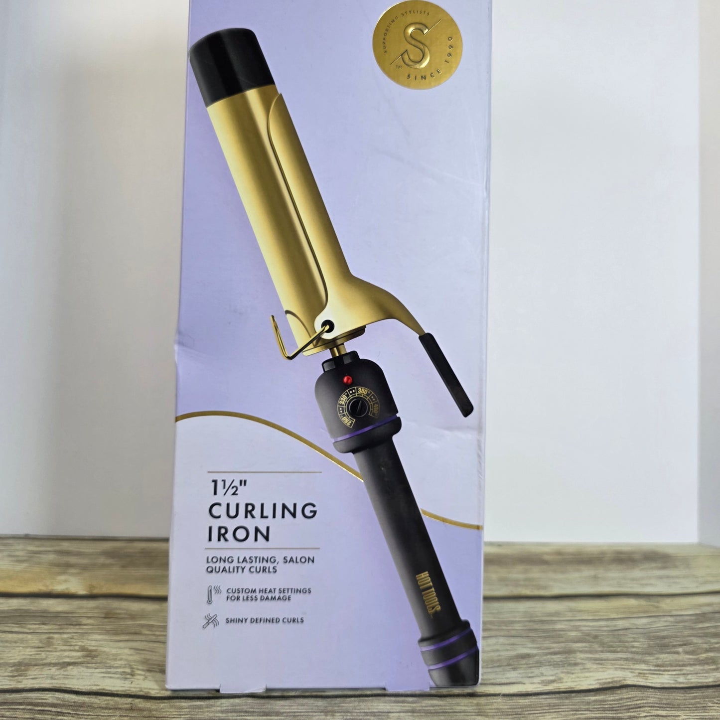 NIOB New HOT TOOLS Pro Signature 1 1/2" Curling Iron
