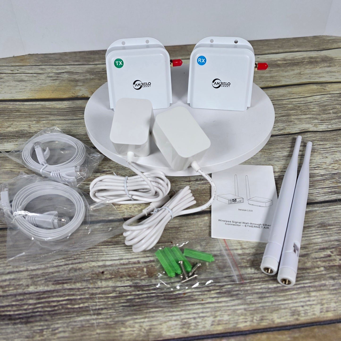 NIOB New Wireless Bridge Port to Port Distance Ethernet Cable