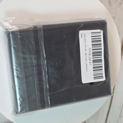 New KIMVES  Minimalist Airtag Wallet Coffee Brown