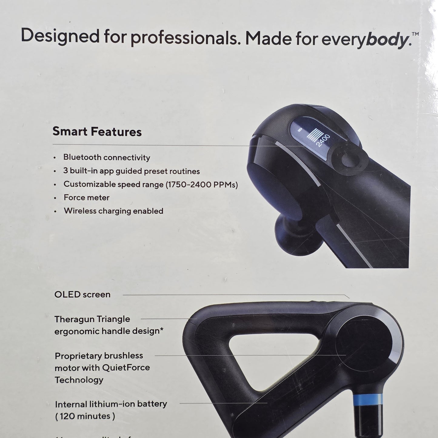 NIB New TheraGun Elite Smart Percussive Therapy Device Massager