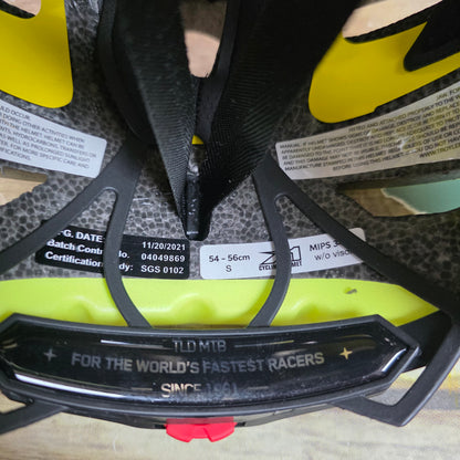 NIOB New Troy Lee Designs A1 Mips Classic Gray Yellow Small