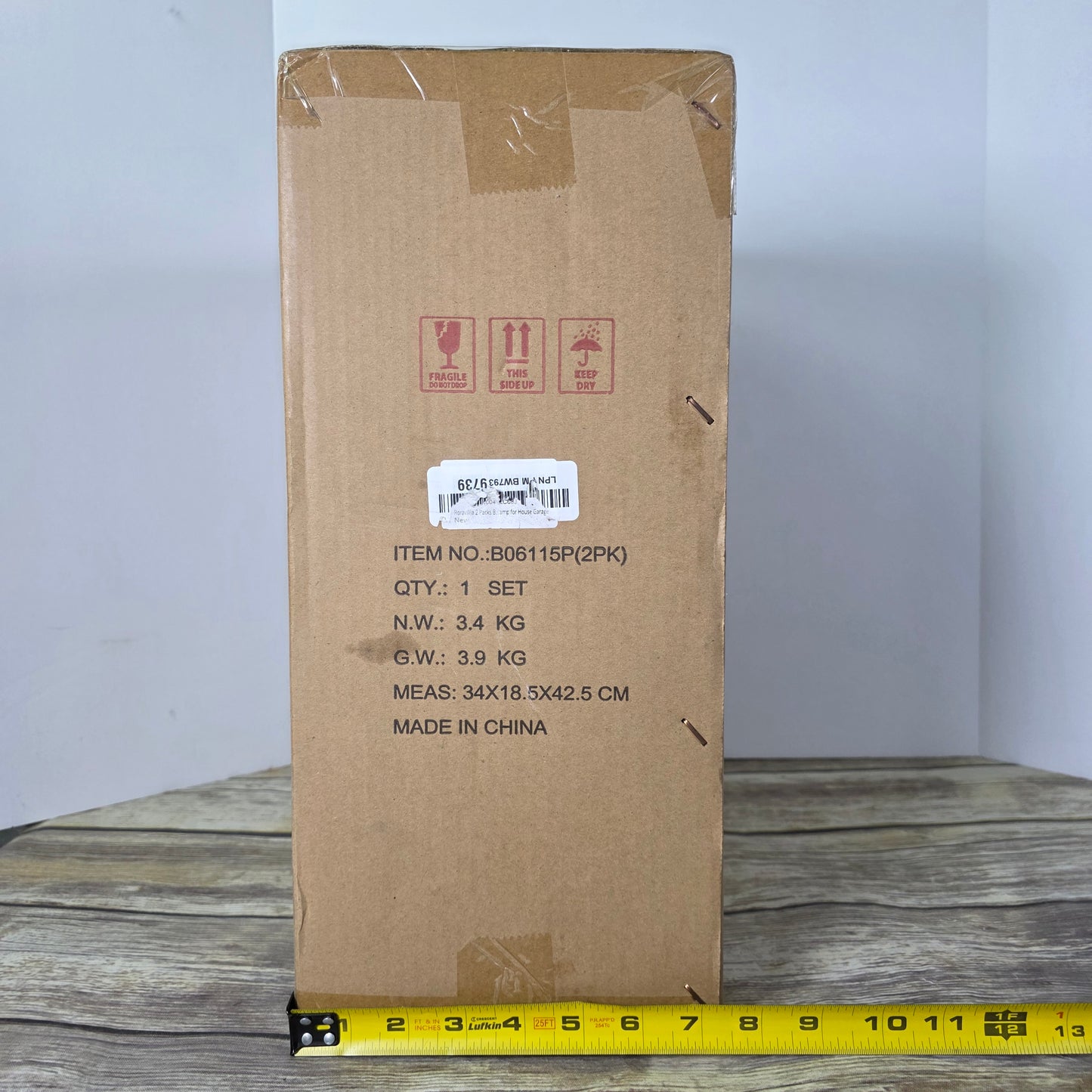 NIB New Roravilila 2 Pack Outdoor Wall Lanterns B061 15P