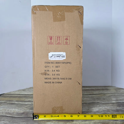 NIB New Roravilila 2 Pack Outdoor Wall Lanterns B061 15P