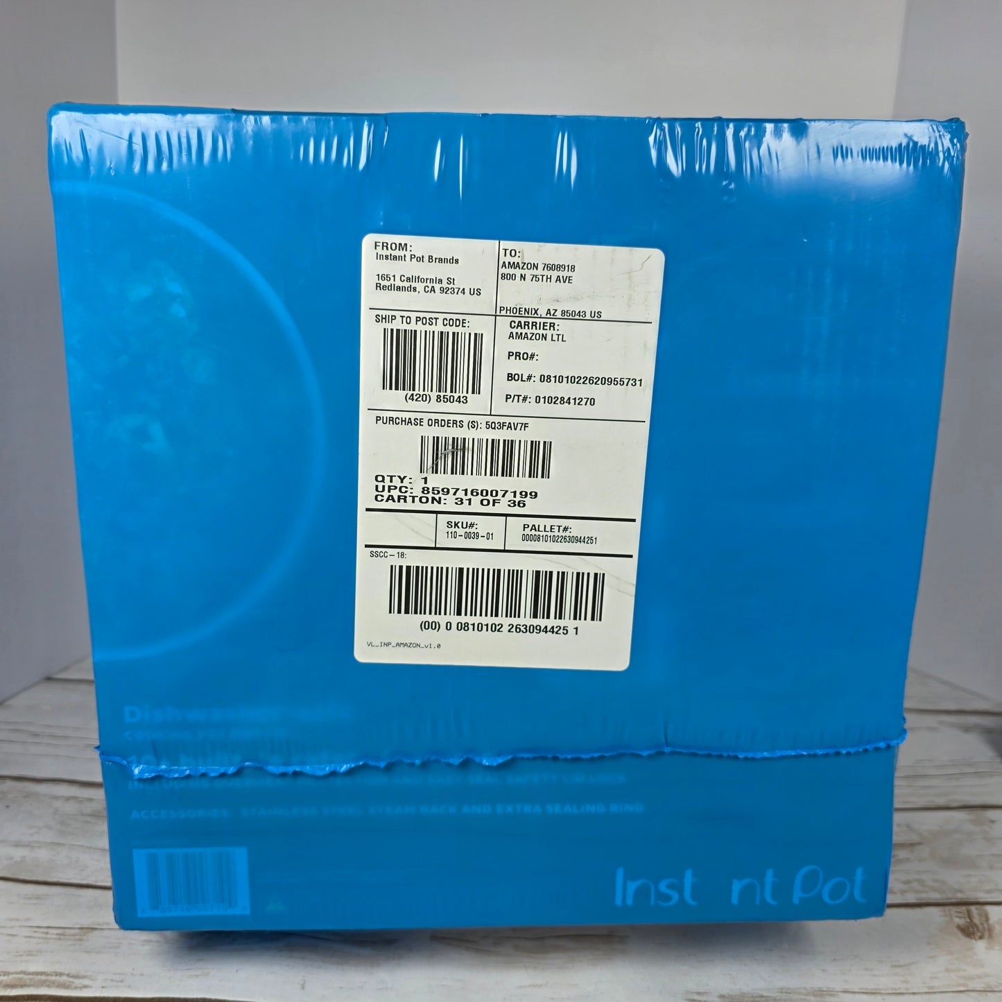 NIB New Instant Pot Duo Plus 3 V3 Electric Pressure Cooker 9-in-1